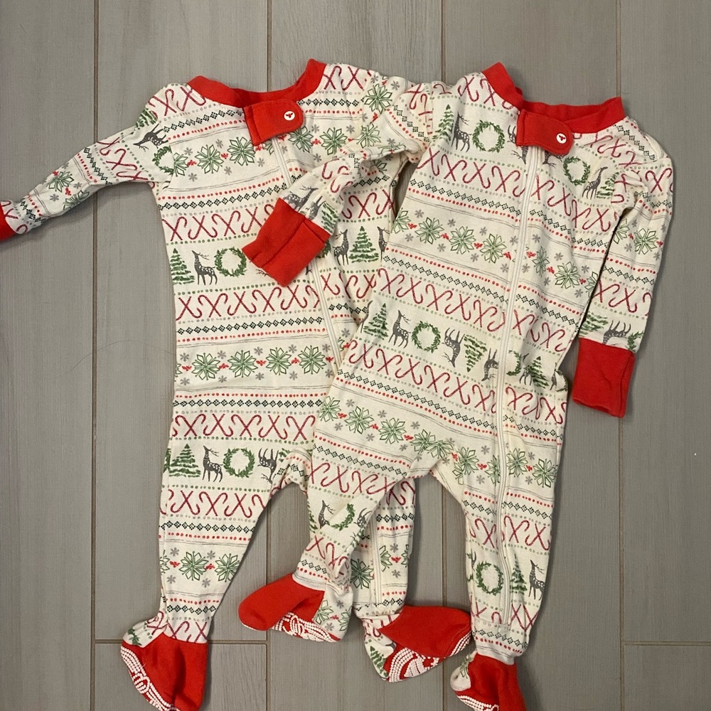 Burt’s Bees Christmas Pajamas, twin set